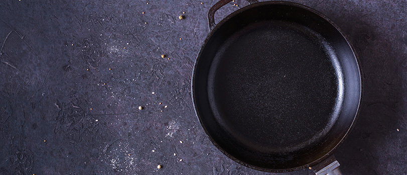 Pan with non-stick coating