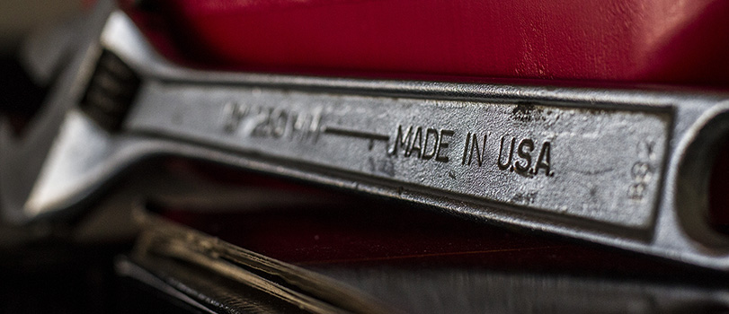 News_Made in USA_Tools Wrench stamped with Made in USA